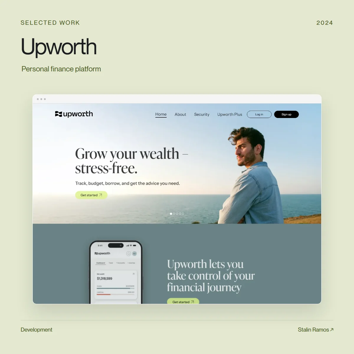 Upworth — Personal finance platform